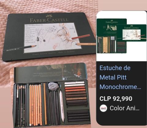Lapices monochromos... fabercastell grafitos